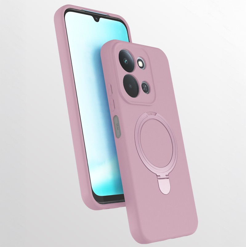 Xiaomi Redmi 15C Kılıf M-safe Şarj Özellikli Standlı Zore Samara Kapak - 3