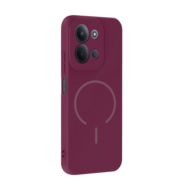 Xiaomi Redmi 15C Kılıf M-safe Şarj Özellikli Zore Meta Kapak - 13