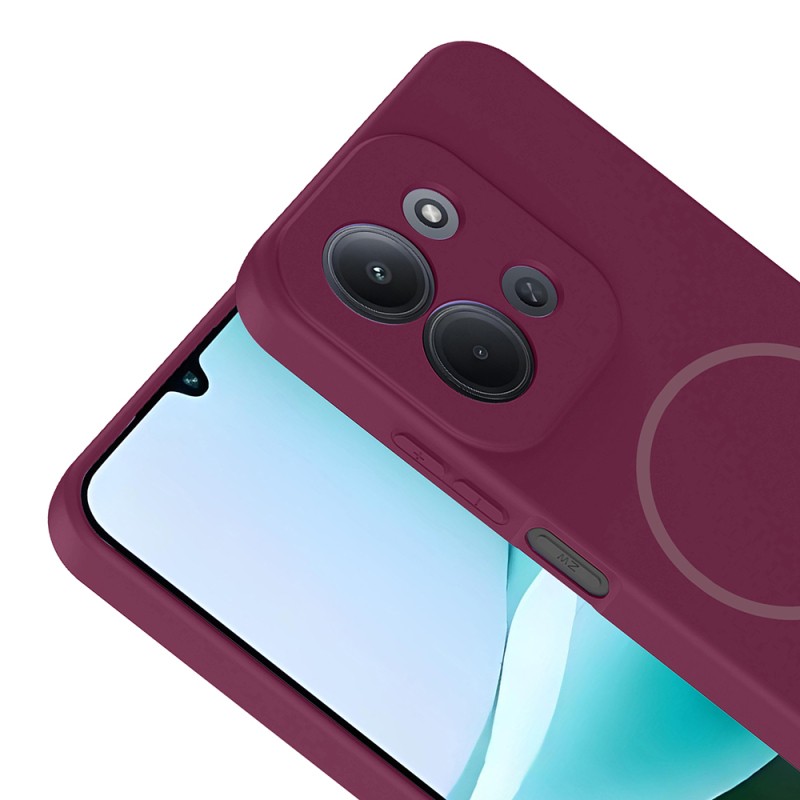 Xiaomi Redmi 15C Kılıf M-safe Şarj Özellikli Zore Meta Kapak - 20