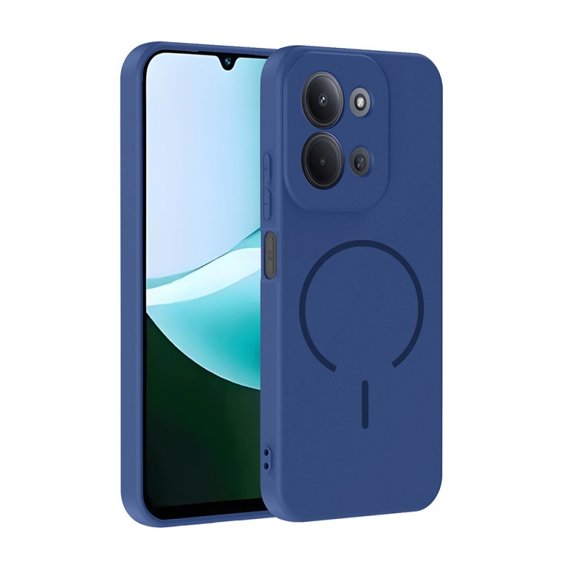 Xiaomi Redmi 15C Kılıf M-safe Şarj Özellikli Zore Meta Kapak - 5