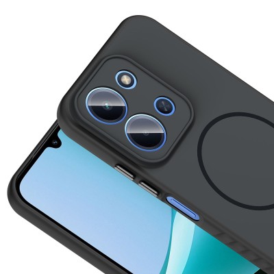 Xiaomi Redmi 15C Kılıf M-safe Şarj Özellikli Zore Tea Kapak - 12