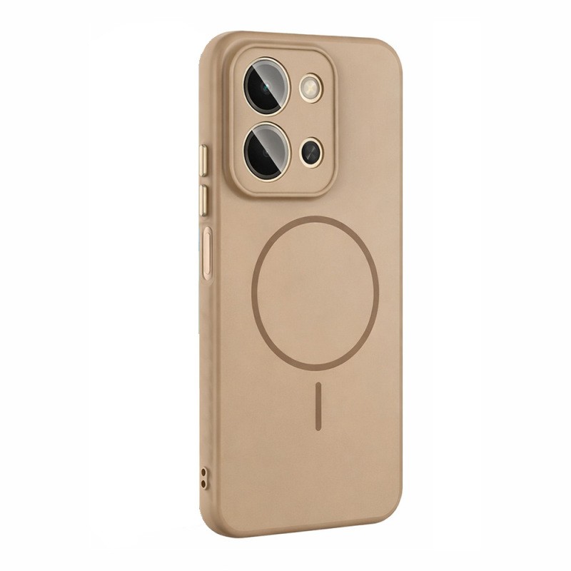 Xiaomi Redmi 15C Kılıf M-safe Şarj Özellikli Zore Tea Kapak - 9