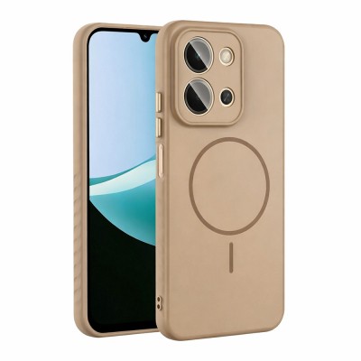 Xiaomi Redmi 15C Kılıf M-safe Şarj Özellikli Zore Tea Kapak - 5