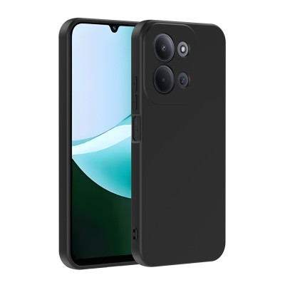 Xiaomi Redmi 15C Kılıf Zore Mara Lansman Kapak Siyah