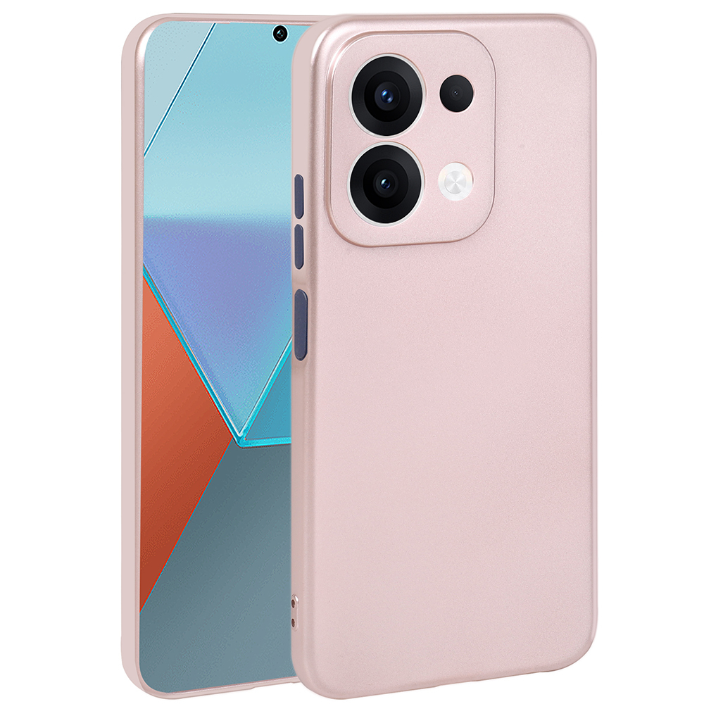 Xiaomi Redmi 15C Kılıf Zore Premier Silikon Kapak - Rose Gold