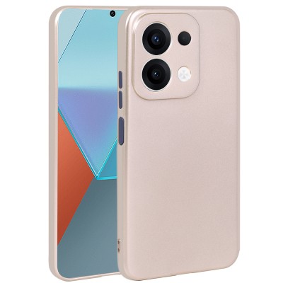 Xiaomi Redmi 15C Kılıf Zore Premier Silikon Kapak Gold