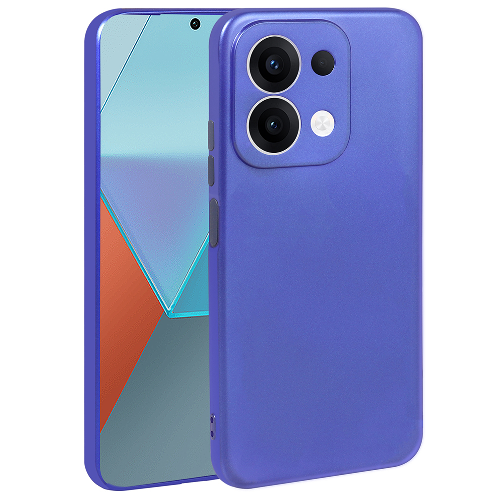 Xiaomi Redmi 15C Kılıf Zore Premier Silikon Kapak - Saks Mavi
