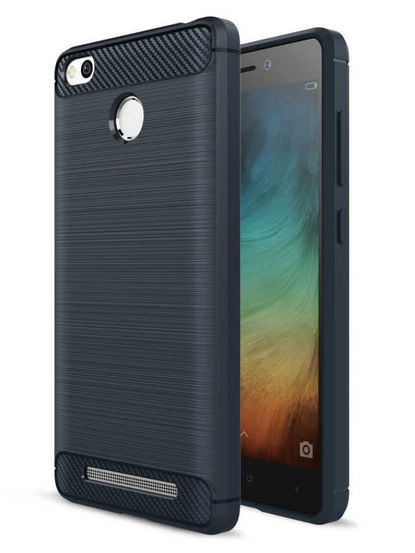 Xiaomi Redmi 3 Pro Kılıf Zore Room Silikon Kapak - Lacivert
