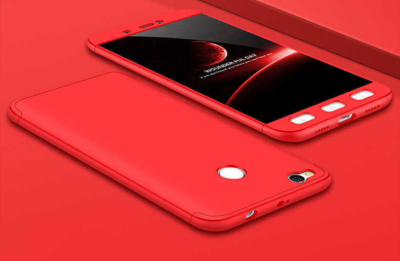 Xiaomi Redmi 4x Kılıf Zore Ays Kapak - Kırmızı