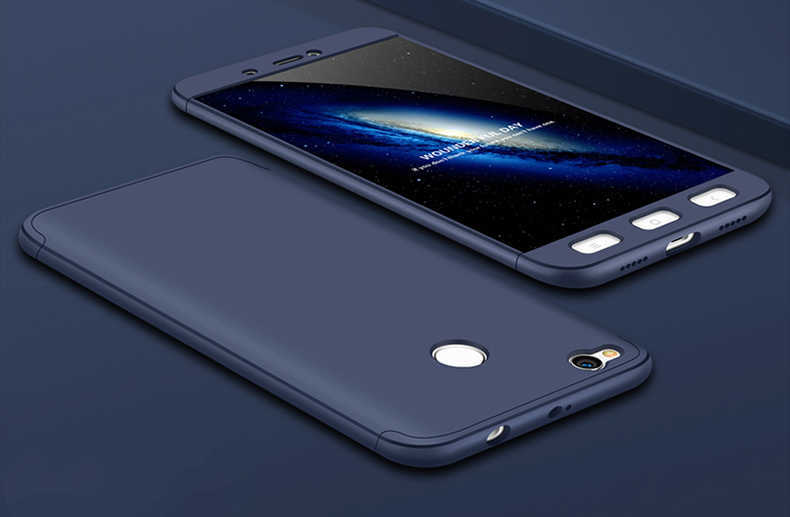 Xiaomi Redmi 4x Kılıf Zore Ays Kapak - Mavi