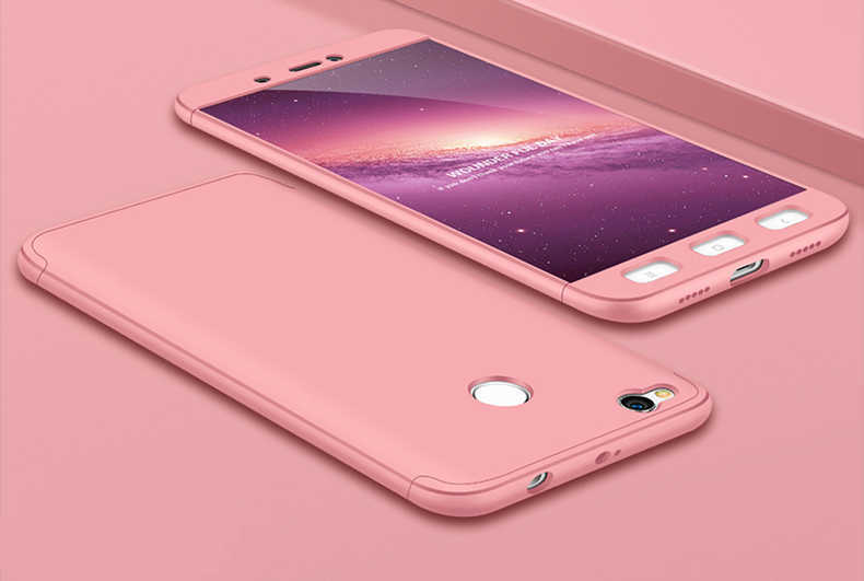 Xiaomi Redmi 4x Kılıf Zore Ays Kapak - Rose Gold