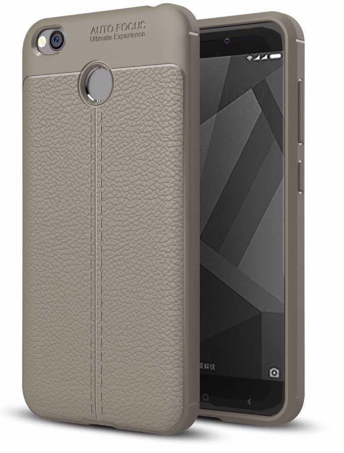 Xiaomi Redmi 4x Kılıf Zore Niss Silikon Kapak - Gri
