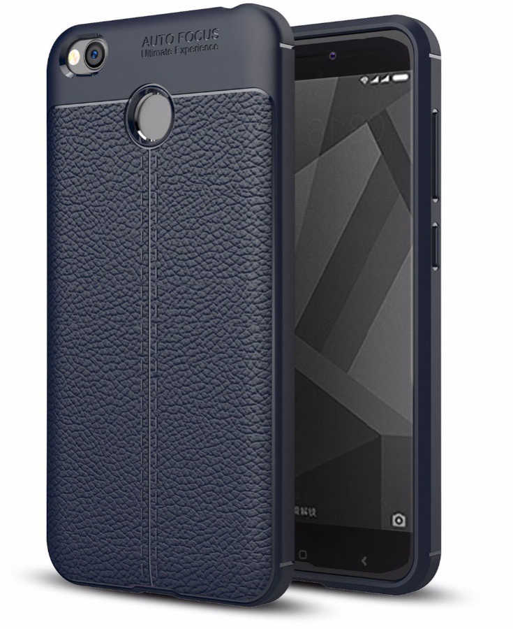 Xiaomi Redmi 4x Kılıf Zore Niss Silikon Kapak - Lacivert