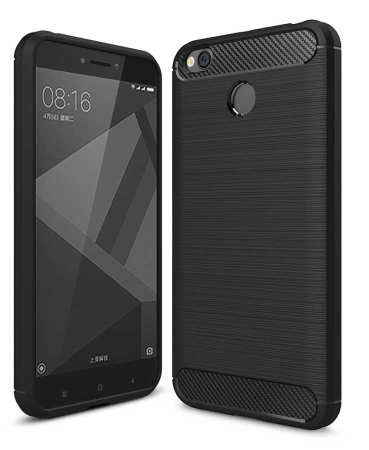 Xiaomi Redmi 4x Kılıf Zore Room Silikon Kapak - Siyah
