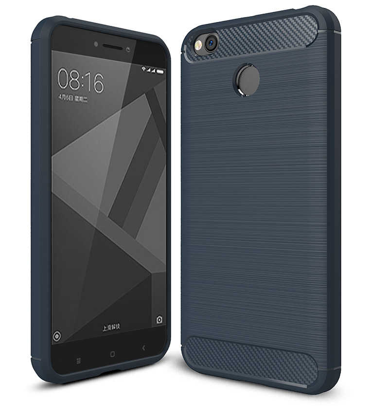 Xiaomi Redmi 4x Kılıf Zore Room Silikon Kapak - Lacivert