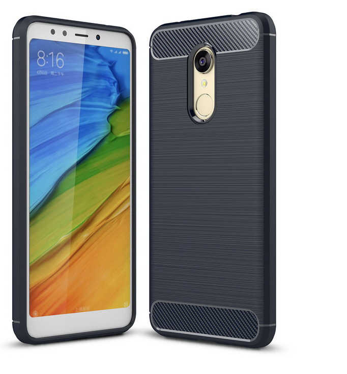 Xiaomi Redmi 5 Kılıf Zore Room Silikon Kapak - Lacivert