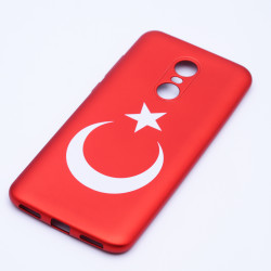 Xiaomi Redmi 5 Plus Kılıf Zore Bayrak Silikon - Zore