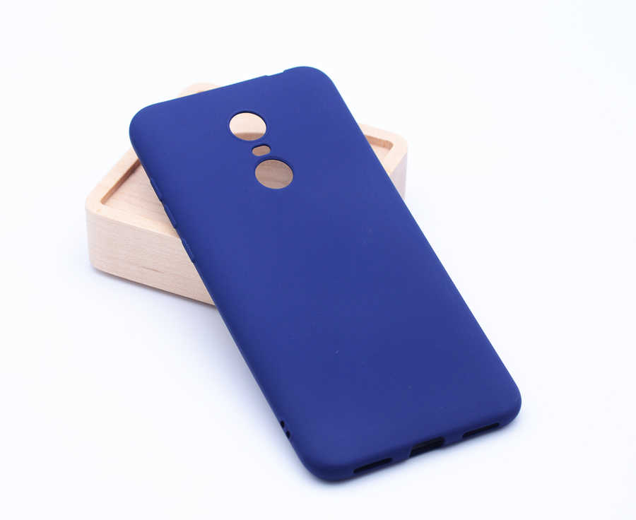 Xiaomi Redmi 5 Plus Kılıf Zore Premier Silikon Kapak - Lacivert