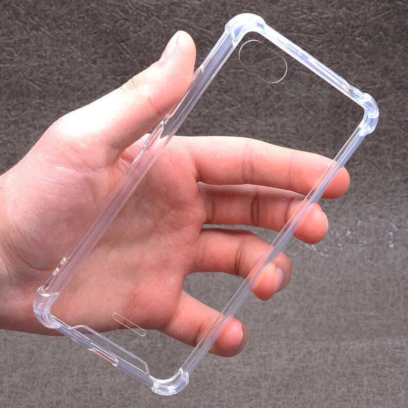 Xiaomi Redmi 6A Kılıf Zore Nitro Anti Shock Silikon - Renksiz