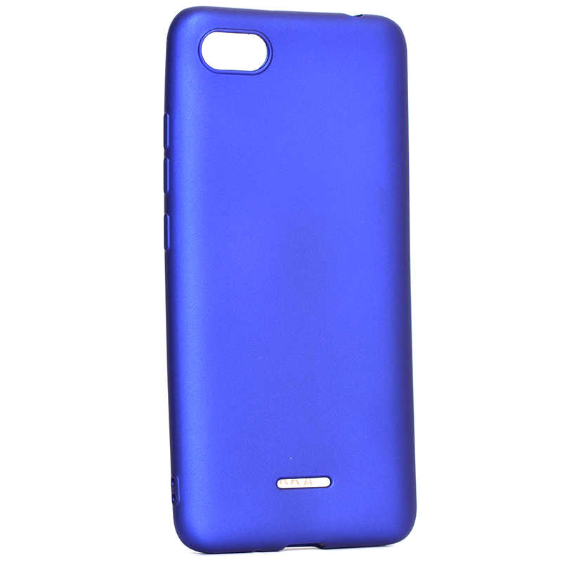 Xiaomi Redmi 6A Kılıf Zore Premier Silikon Kapak - Saks Mavi