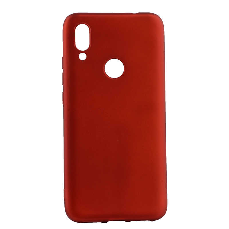 Xiaomi Redmi 7 Kılıf Zore Premier Silikon Kapak - Kırmızı