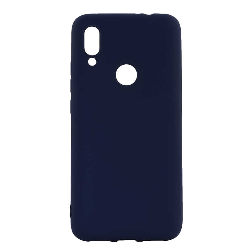Xiaomi Redmi 7 Kılıf Zore Premier Silikon Kapak - Lacivert