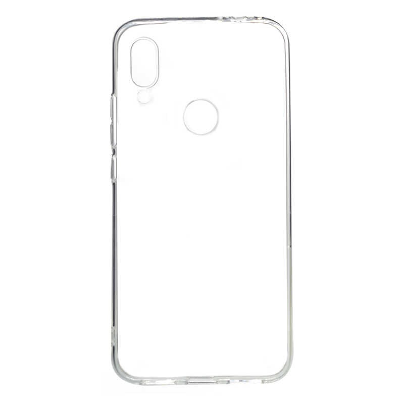 Xiaomi Redmi 7 Kılıf Zore Süper Silikon Kapak - Renksiz