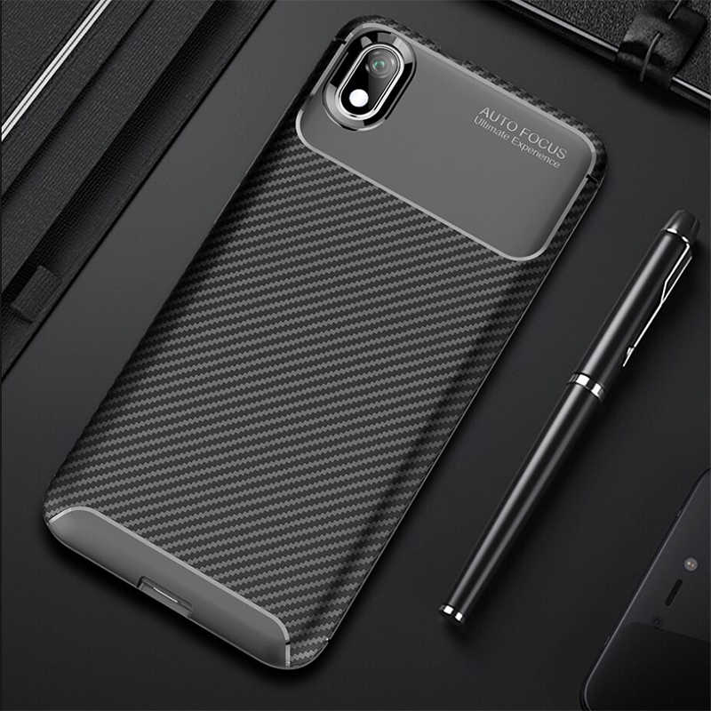 Xiaomi Redmi 7A Kılıf Zore Negro Silikon Kapak - Siyah