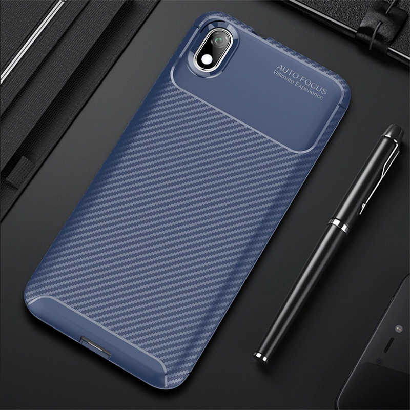 Xiaomi Redmi 7A Kılıf Zore Negro Silikon Kapak - Lacivert