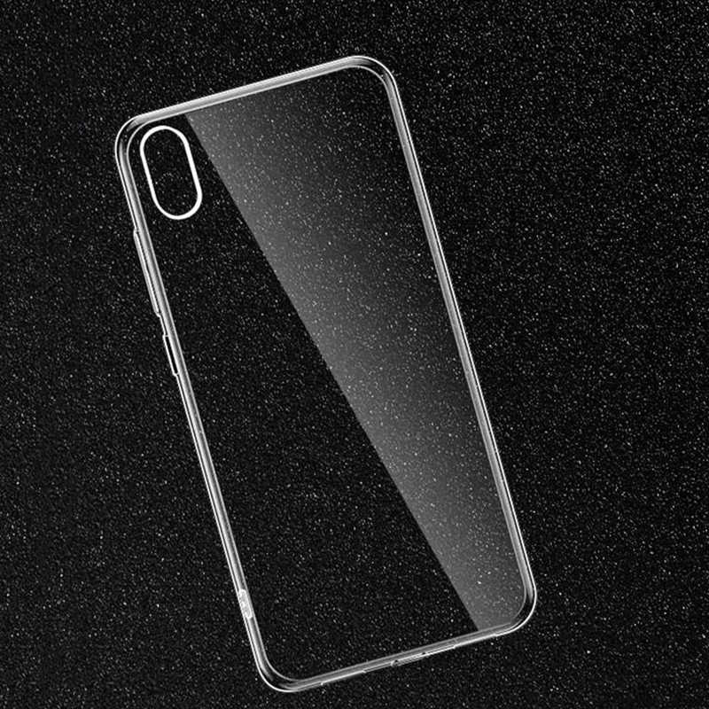 Xiaomi Redmi 7A Kılıf Zore Süper Silikon Kapak - Renksiz