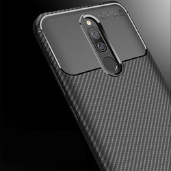 Xiaomi Redmi 8 Case Zore Negro Silicon Cover - 4