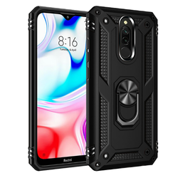 Xiaomi Redmi 8 Case Zore Vega Cover Black