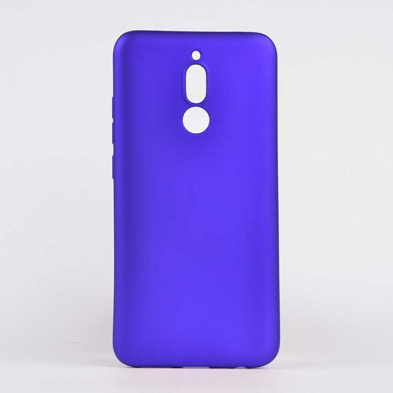 Xiaomi Redmi 8 Kılıf Zore Premier Silikon Kapak - Saks Mavi