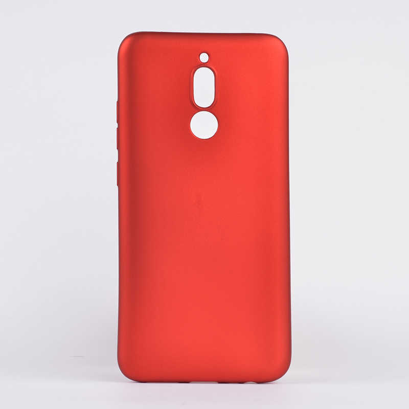 Xiaomi Redmi 8 Kılıf Zore Premier Silikon Kapak - Kırmızı