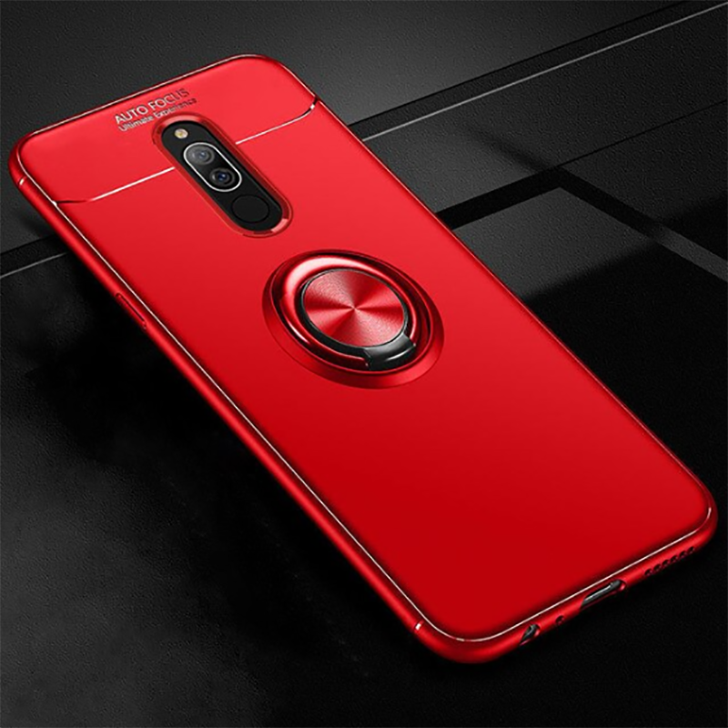 Xiaomi Redmi 8 Kılıf Zore Ravel Silikon Kapak - Kırmızı