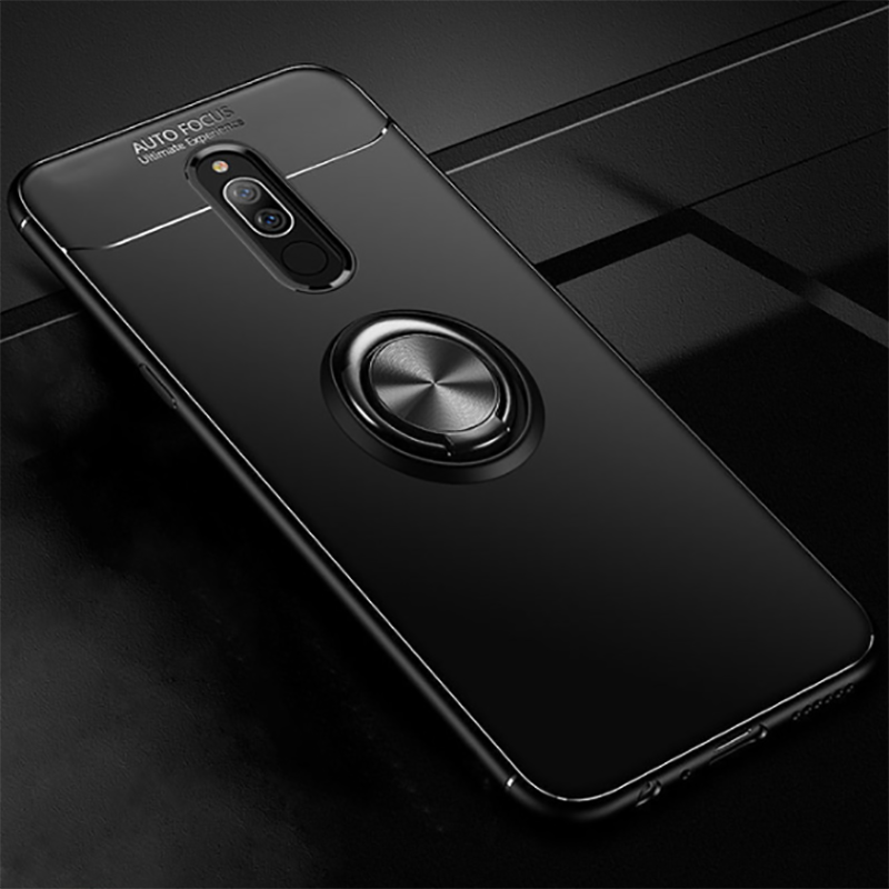 Xiaomi Redmi 8 Kılıf Zore Ravel Silikon Kapak - Siyah