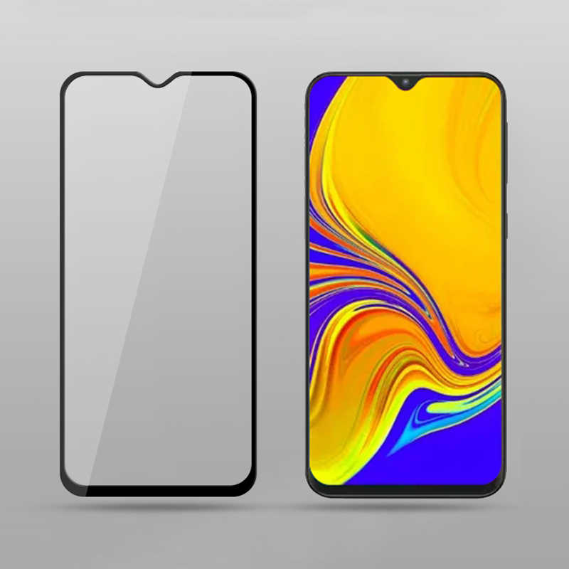 Xiaomi Redmi 8A Zore Kenarları Kırılmaya Dayanıklı Cam Ekran Koruyucu - Siyah