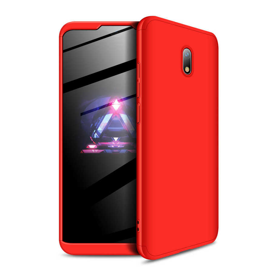 Xiaomi Redmi 8A Kılıf Zore Ays Kapak - Kırmızı