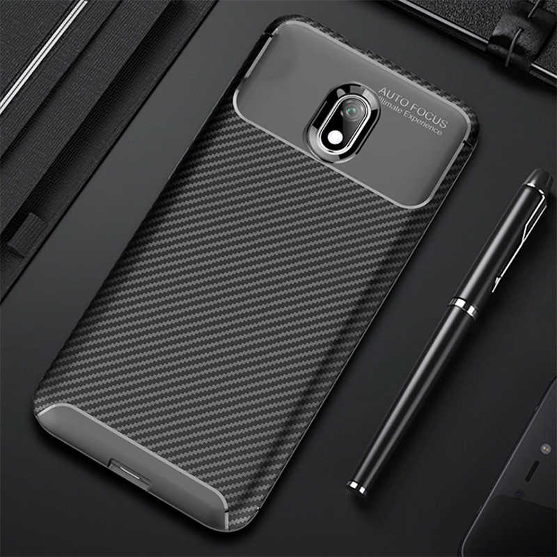 Xiaomi Redmi 8A Kılıf Zore Negro Silikon Kapak - Siyah