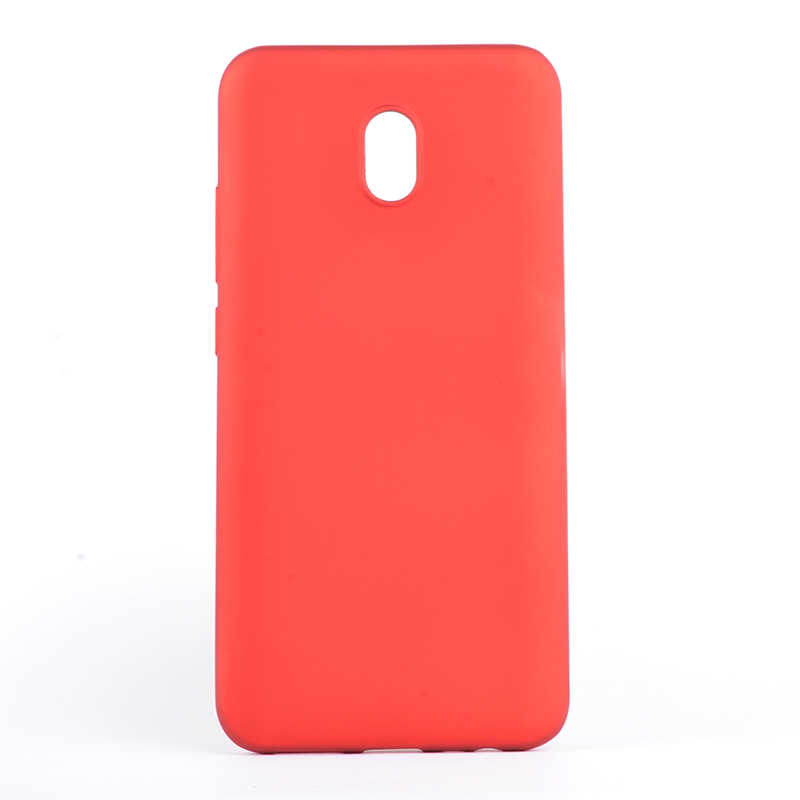 Xiaomi Redmi 8A Kılıf Zore Premier Silikon Kapak - Kırmızı