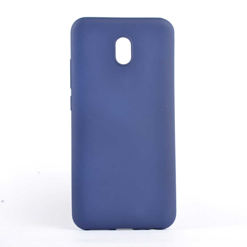 Xiaomi Redmi 8A Kılıf Zore Premier Silikon Kapak - Lacivert