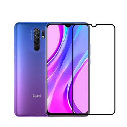 Xiaomi Redmi 9 Zore Kenarları Kırılmaya Dayanıklı Cam Ekran Koruyucu - Zore