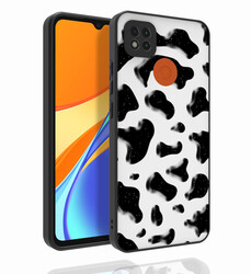 Xiaomi Redmi 9C Kılıf Desenli Kamera Korumalı Parlak Zore Nora Kapak - Zore