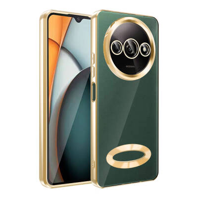 Xiaomi Redmi A3 4G 2024 Case Camera Protection Zore Omega Cover Showing Logo - Zore