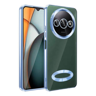 Xiaomi Redmi A3 4G 2024 Kılıf Kamera Korumalı Logo Gösteren Zore Omega Kapak - 23
