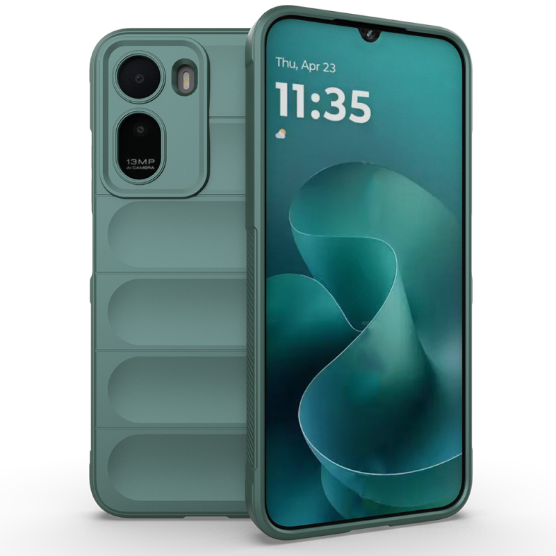 Xiaomi Redmi A7 Pro Kılıf Esnek TPU Oyuklu Arka Yüzey Tasarımlı Zore Etnik Silikon Kapak - 1