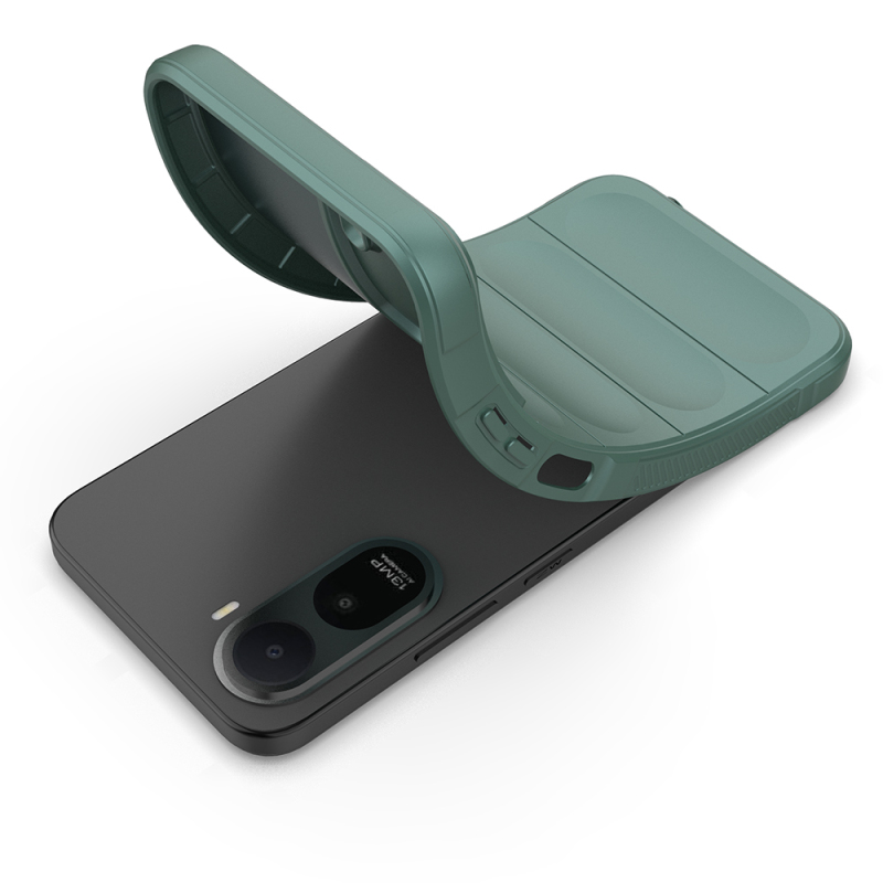 Xiaomi Redmi A7 Pro Kılıf Esnek TPU Oyuklu Arka Yüzey Tasarımlı Zore Etnik Silikon Kapak - 6
