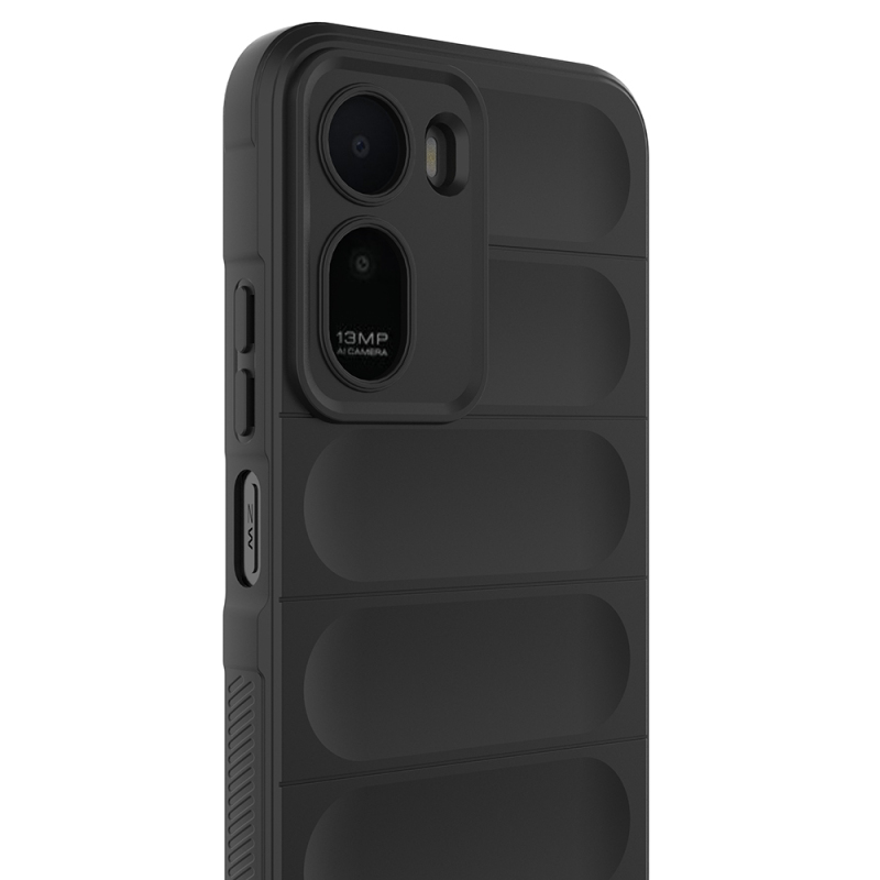 Xiaomi Redmi A7 Pro Kılıf Esnek TPU Oyuklu Arka Yüzey Tasarımlı Zore Etnik Silikon Kapak - 10