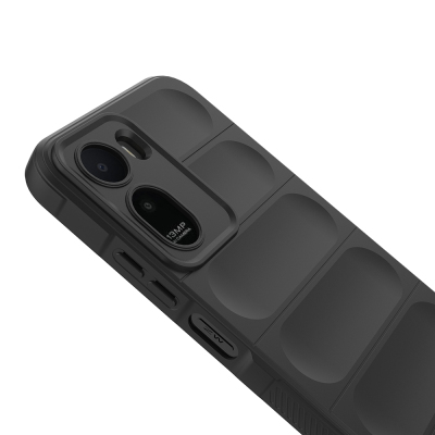 Xiaomi Redmi A7 Pro Kılıf Esnek TPU Oyuklu Arka Yüzey Tasarımlı Zore Etnik Silikon Kapak - 11