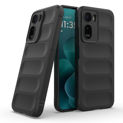 Xiaomi Redmi A7 Pro Kılıf Esnek TPU Oyuklu Arka Yüzey Tasarımlı Zore Etnik Silikon Kapak - 12